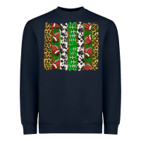 Navy football brush strokes Heavyweight Sweatshirt - texasbilliewilder