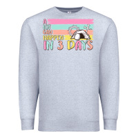 Heather Grey a lot can happen in 3 days Premium Sweatshirt - MaliasSmallBusiness