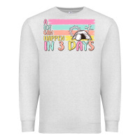 Oatmeal Heather a lot can happen in 3 days Premium Sweatshirt - MaliasSmallBusiness