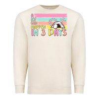 Sandshell a lot can happen in 3 days Premium Sweatshirt - MaliasSmallBusiness