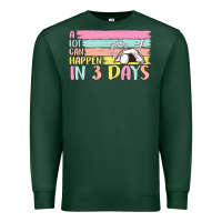 Sports Green a lot can happen in 3 days Premium Sweatshirt - MaliasSmallBusiness