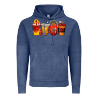Vintage Denim firefighter coffee cups Vintage Hoodie - texasbilliewilder