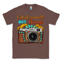 Chestnut collect moments not things sunflower gemstone vintage camera Classic Tee - FaDigitalArtStudio