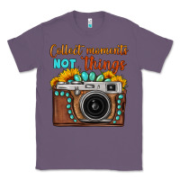 Lavender collect moments not things sunflower gemstone vintage camera Classic Tee - FaDigitalArtStudio