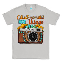 Moon Dust collect moments not things sunflower gemstone vintage camera Classic Tee - FaDigitalArtStudio