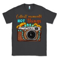 Smoke collect moments not things sunflower gemstone vintage camera Classic Tee - FaDigitalArtStudio