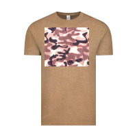 Vintage Coffee milky camouflage Vintage Tee - BarkalooDesign