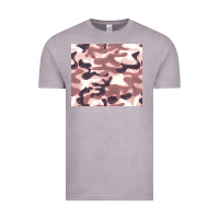 Vintage Zinc milky camouflage Vintage Tee - BarkalooDesign