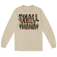 Mushroom small business nana Long Sleeve Tee - CowhideDigitalArt