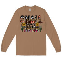 Toasted Coconut small business nana Long Sleeve Tee - CowhideDigitalArt