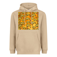 Mushroom school bus pattern tumbler 20oz Heavyweight Hoodie - Jasminsmagicworld