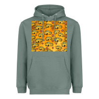 Sage school bus pattern tumbler 20oz Heavyweight Hoodie - Jasminsmagicworld