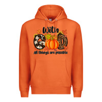 Carrot with god all things are possible Premium Hoodie - MaliasSmallBusiness