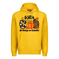 Lemon with god all things are possible Premium Hoodie - MaliasSmallBusiness