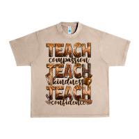 French Oak teach compassion teach kindness teach confidence Urban Heavy Tee - Zillion Design Studio