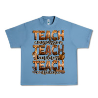 Pebble Blue teach compassion teach kindness teach confidence Urban Heavy Tee - Zillion Design Studio