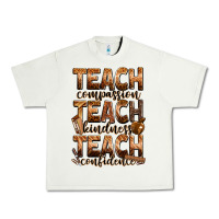 Pistachio teach compassion teach kindness teach confidence Urban Heavy Tee - Zillion Design Studio