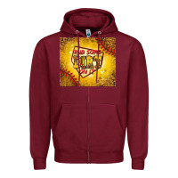 Burgundy rub some dirt on it softball Zipper Hoodie - Jasminsmagicworld