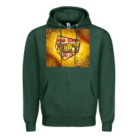 Sports Green rub some dirt on it softball Zipper Hoodie - Jasminsmagicworld