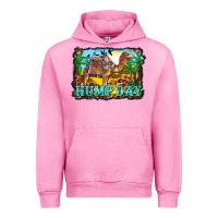 Fuchsia Pink hump day camel and desert Urban Hoodie - BarkalooDesign