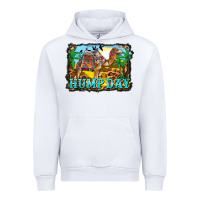 White hump day camel and desert Urban Hoodie - BarkalooDesign