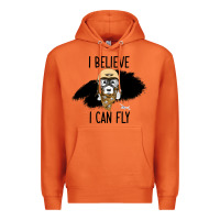 Carrot I Beleive I Can Fly, Dog, Premium Hoodie - Bettercallsaul