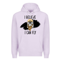Lilac I Beleive I Can Fly, Dog, Premium Hoodie - Bettercallsaul