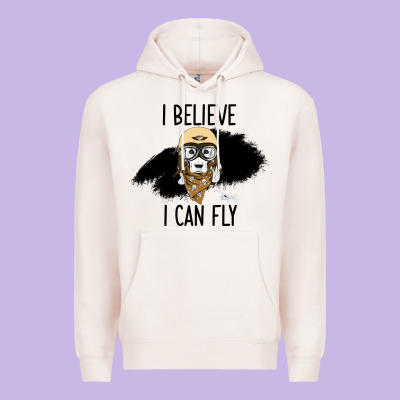 I Beleive I Can Fly, Dog, Premium Hoodie Designed By Bettercallsaul