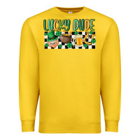 Lemon lucky dude Premium Sweatshirt - MaliasSmallBusiness