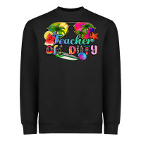 Black teacher off duty Heavyweight Sweatshirt - Zillion Design Studio