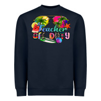 Navy teacher off duty Heavyweight Sweatshirt - Zillion Design Studio