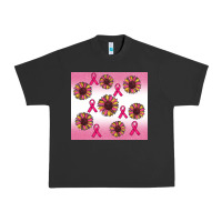 Pigment Black breast cancer awareness sunflower Urban Heavy Tee - RanaPortraitStore