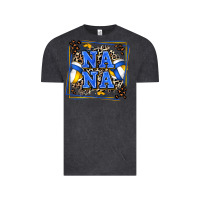 Vintage Black volleyball nana with leopard Vintage Tee - Zillion Design Studio