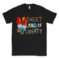 Black sweet land of liberty Classic Tee - RacoonDesign