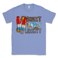 Colony Blue sweet land of liberty Classic Tee - RacoonDesign