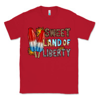 Red sweet land of liberty Classic Tee - RacoonDesign