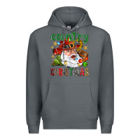 Rock Country Christmas Premium Hoodie - NancyCooperArtShop