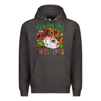 Smoke Country Christmas Premium Hoodie - NancyCooperArtShop