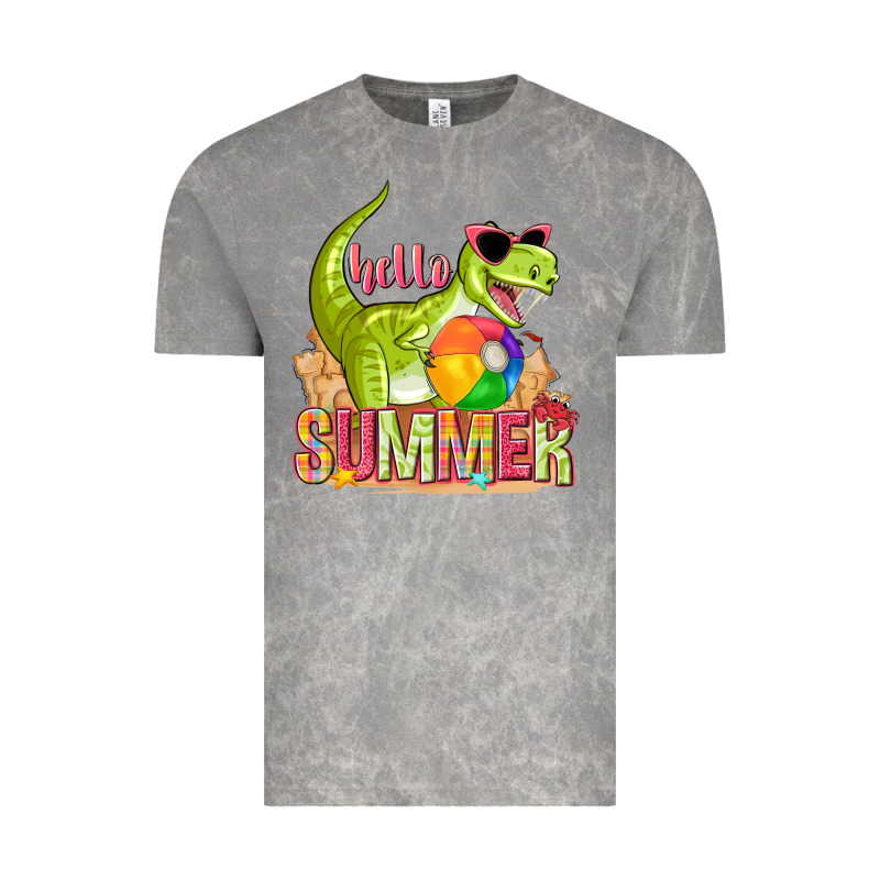 Hello Summer Rex Vintage Tee by texasbilliewilder | Teevron