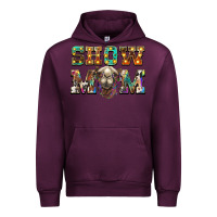 Mauve Wine show mom camel Urban Hoodie - BarkalooDesign