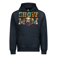 Navy show mom camel Urban Hoodie - BarkalooDesign