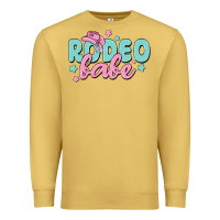 Antique Gold rodeo babe Premium Sweatshirt - MaliasSmallBusiness