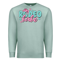 Seafoam rodeo babe Premium Sweatshirt - MaliasSmallBusiness