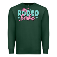 Sports Green rodeo babe Premium Sweatshirt - MaliasSmallBusiness