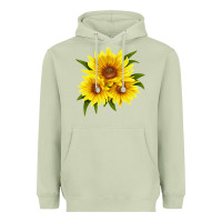 Matcha maximillian perennial sunflower Heavyweight Hoodie - LillyAllenDesigns
