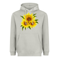 Moon Dust maximillian perennial sunflower Heavyweight Hoodie - LillyAllenDesigns