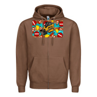 Chestnut skidsteer sippy Zipper Hoodie - Artiststas