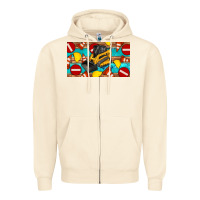Sandshell skidsteer sippy Zipper Hoodie - Artiststas