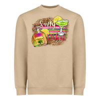 Mushroom salty vibes Heavyweight Sweatshirt - Zillion Design Studio