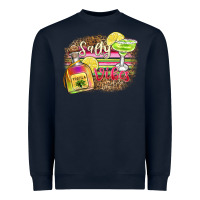 Navy salty vibes Heavyweight Sweatshirt - Zillion Design Studio